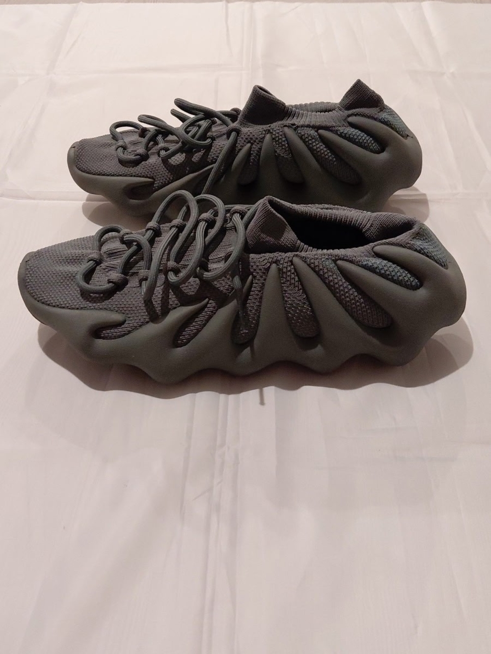 Yeezy Men's Sneakers in Charcoal Gray